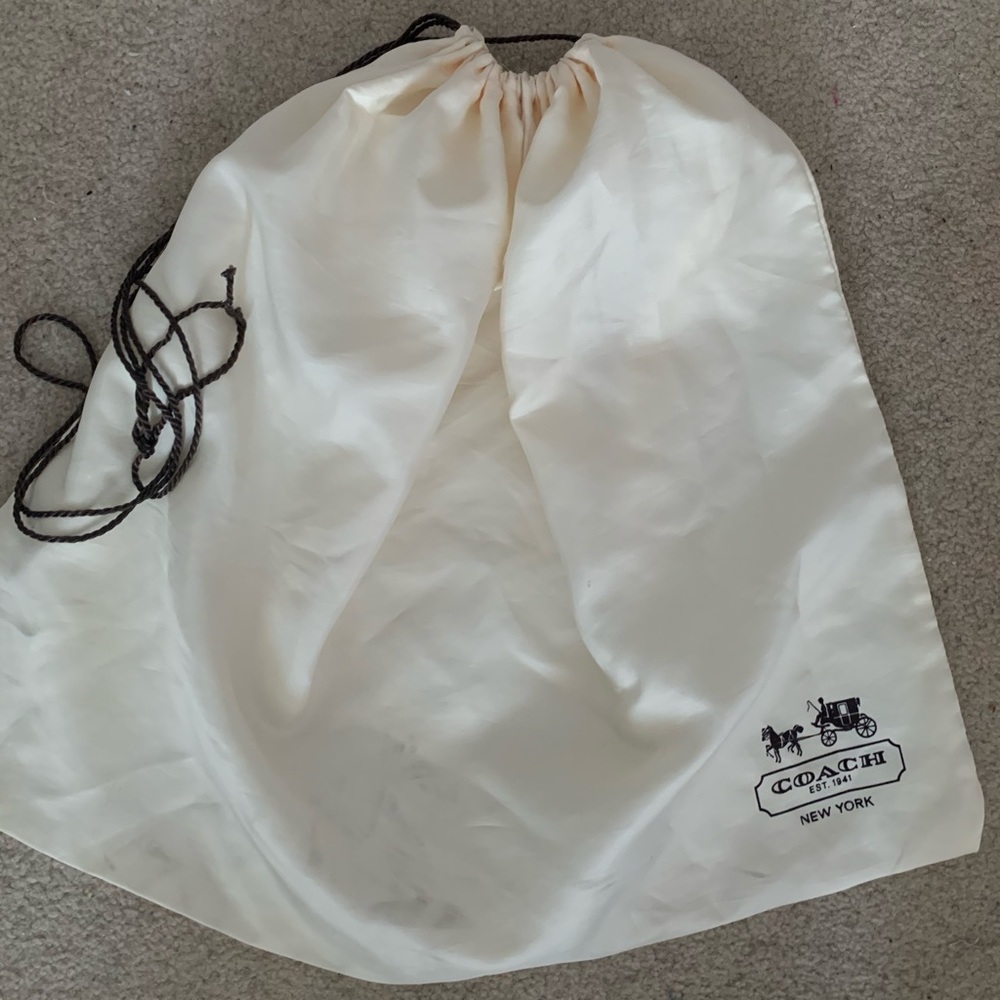 Coach dust bag